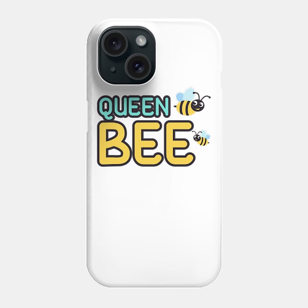 Queen bee t shirt Phone Case by Hoperative