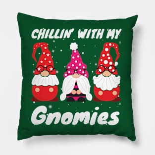 chillin with my gnowmies Pillow