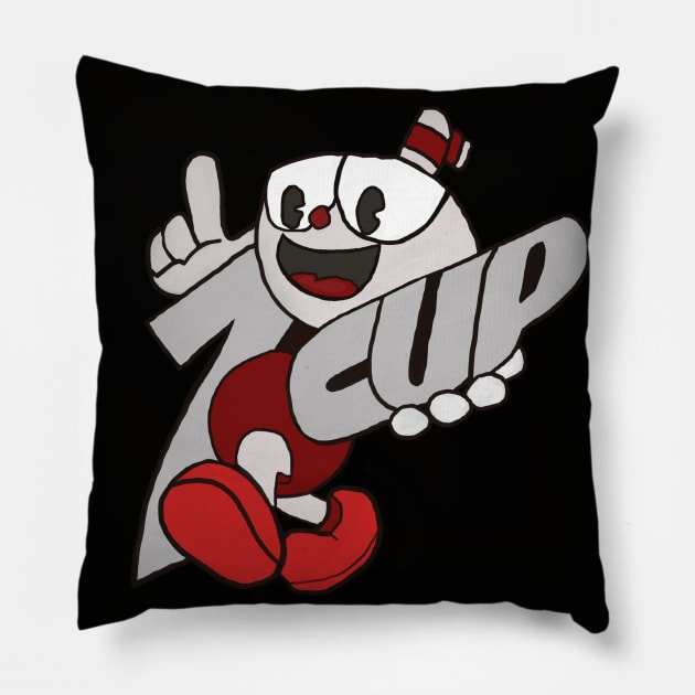 7 cup Pillow by skullbox