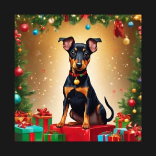 Manchester terrier christmas style T-Shirt