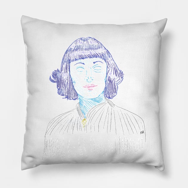 2020 05 07 Portrait in Color Ursula Pillow by Katherine Montalto