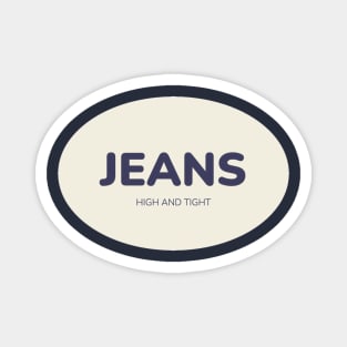 Blue Jeans Magnet