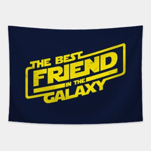 The Best Friend in the Galaxy Best Friend GIft BFF Tapestry