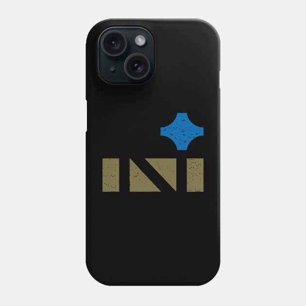 North Star Letter N Two Color Phone Case by GeeTee