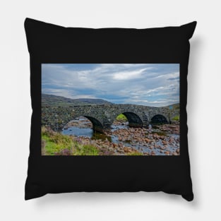 The Old Bridge, Sligachan, Skye, Scotland Pillow