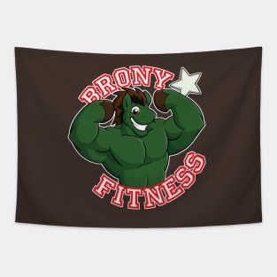 Brony Fitness - Sgt. Stampede Tapestry