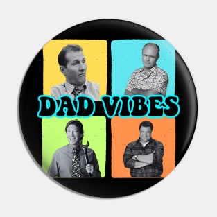 Retro DAD Vibes, 90s Dad Vibes, Happy Fathers Day Pin