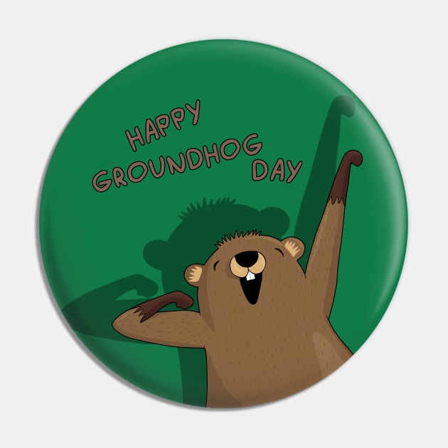 Groundhog day Pin by valentinahramov