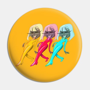 Threesome Pin