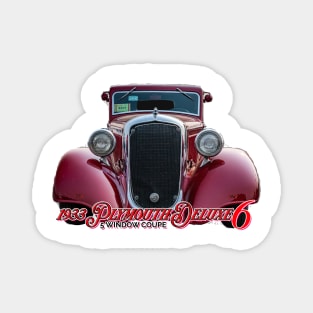 1933 Plymouth Deluxe Six 5 Window Coupe Magnet