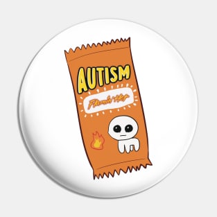 autism flamin hot sauce Pin