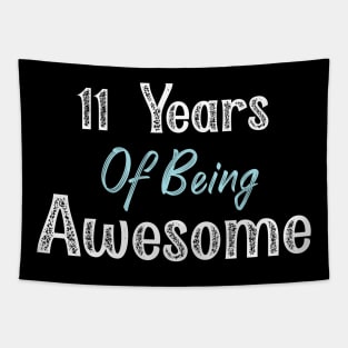 11 Years Of Being Awesome Tapestry