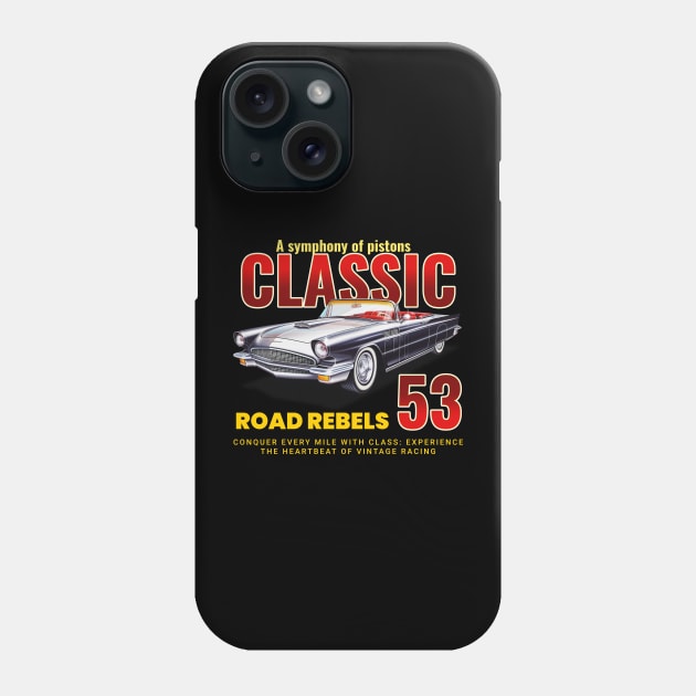 Classic Chevy 55 Phone Case by oPe-Tees
