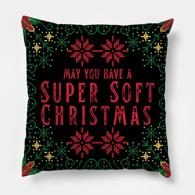 super soft christmas Pillow by Yas R