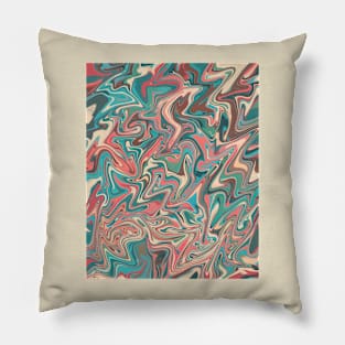 Abstract Acrylic Phonco Painting Pillow