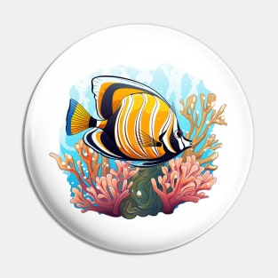 Butterflyfish Pin