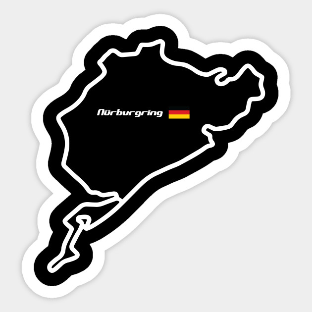 Nurburgring Nurburgring Sticker Teepublic