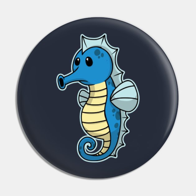 Baby Seahorse Cute And Cuddly Aquatic Sea Animals - Seahorses - Pin | TeePublic Baby Seahorse Cute And Cuddly Aquatic Sea Animals - Seahorses - Pin | TeePublic