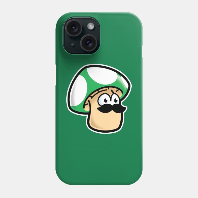 ShroomDood (Green) Phone Case by ArtofJMS