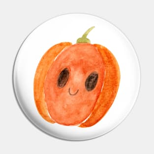 smiley cute pumpkin Pin