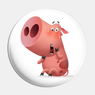 Fear piggy Pin