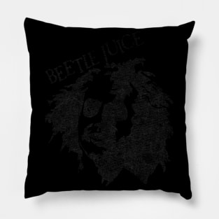 Beetle Juice Face Pillow