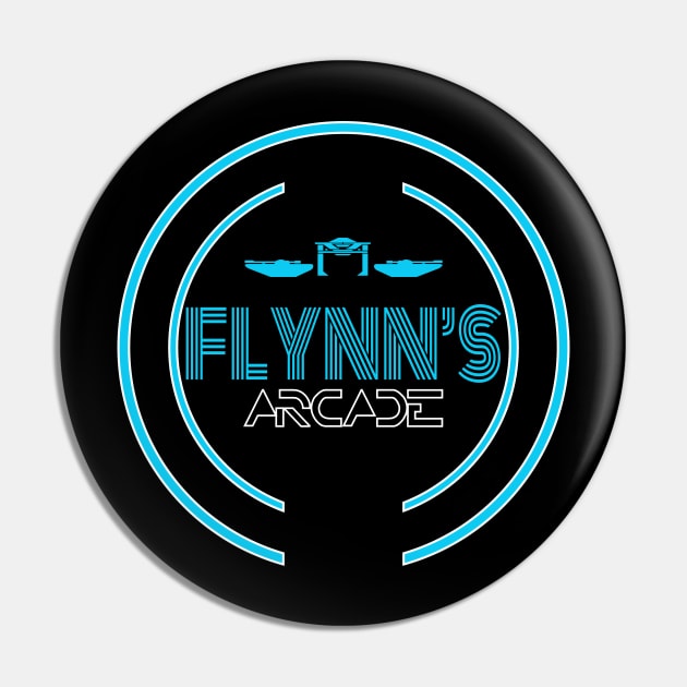 Flynn's Arcade Pin by DraconicVerses