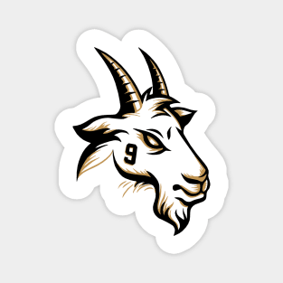 Brees GOAT, New orleans Saints themed Magnet