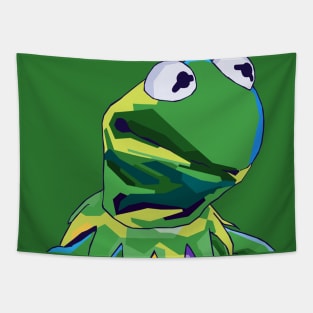 Kermit The Frog Pop Art Tapestry