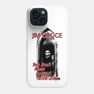 Jim Croce Folk Rock Phone Case