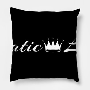 Static Life (white) Pillow