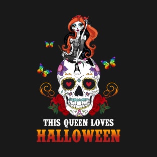 This Queen Loves Halloween T-Shirt