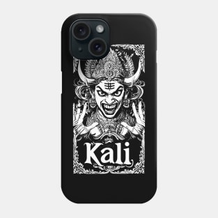 Sacred Paradox: Kali, the Dynamic Goddess Phone Case