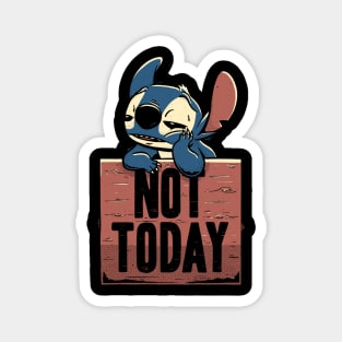 Stitch Not Today Magnet