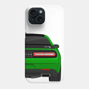 HELLCAT REAR GREEN Phone Case