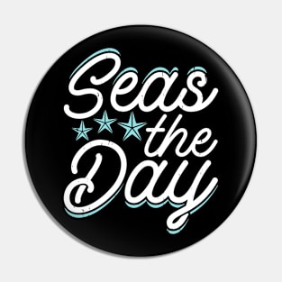 Seas The Day T Shirt For Women Men Pin