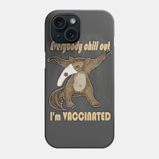 vaccinated anteater Phone Case