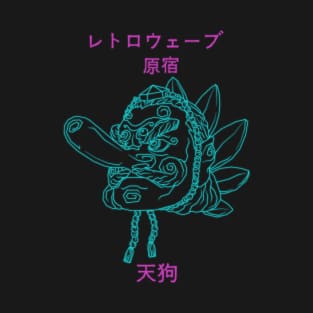 Harajuku Retro wave Sage Tengu T-Shirt