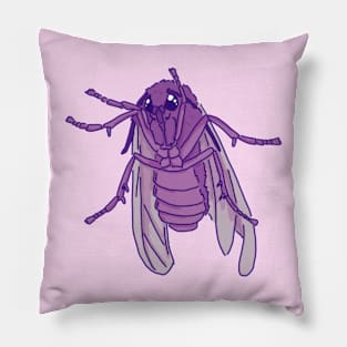 Moth - Purple Pillow