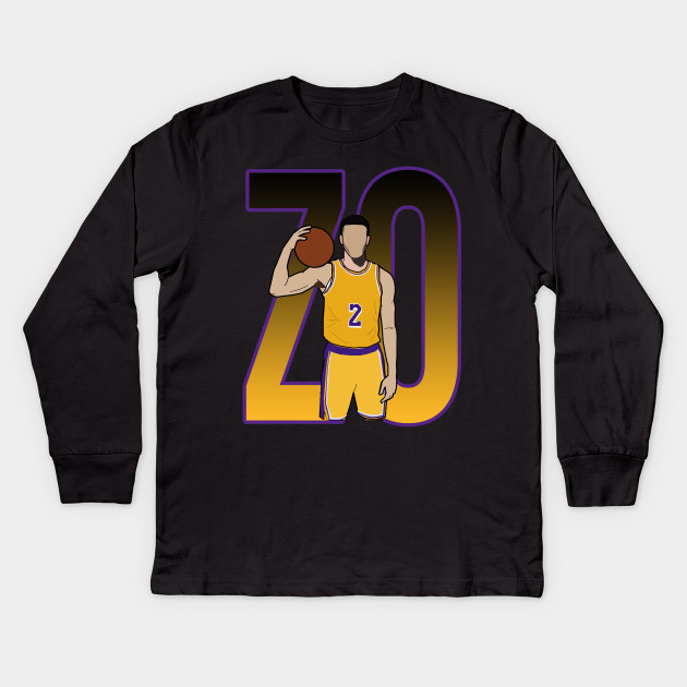 lakers long sleeve jersey