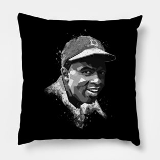 The Legendary Jackie Robinson Pillow