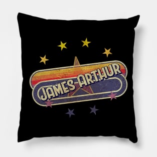 James Arthur Vintage ElaCuteOfficeGirl Pillow