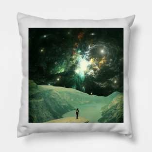 La Valley - Surreal/Collage Art Pillow