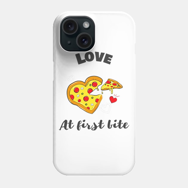 Love and Pizza Phone Case by vcent