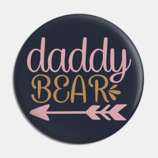 Daddy bear Pin