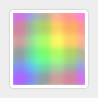 Rainbow Ombre Design Magnet