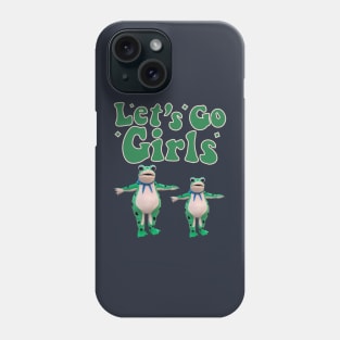 let's Go Girls - Frog Funny Phone Case