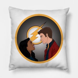 Iris and Barry Allen Gazing Pillow