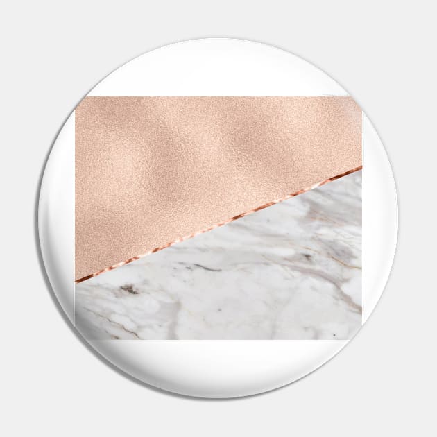 St Tropez rose gold marble Pin by marbleco