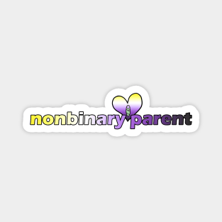 Nonbinary Parent - Baby Swaddled Magnet